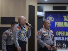 Antisipasi Kerawanan Malam Tahun Baru 2026, Polresta Pontianak Laksanakan Tactical Floor Game