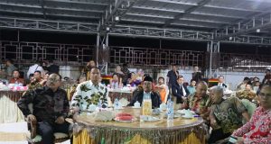 Polres Ketapang Mendukung Penuh Pelaksanaan Ibadah Dan Perayaan Natal Oikumene Tahun 2025, di Balai Sungai Kedang Pendopo bupati Ketapang