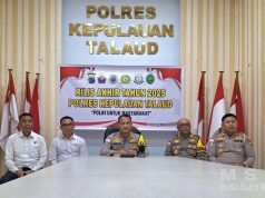 Kapolres Talaud AKBP Arie Sulityo Nogroho S.I.K, M.H : 329 Kasus Ditangani, Tipikor Target Tercapai, Kesadaran Berlalu Lintas Meningkat.!