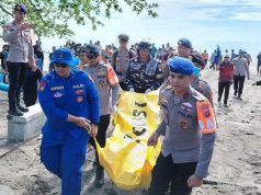 Polisi bersama Tim SAR Temukan Jenazah Korban Terjun Payung Pangandaran di Hari Ke-4 Pencarian