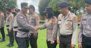 Apel Perdana Awal tahun 2026,Kapolres Kepl Talaud Ajak Personil Perkuat Komitmen Pengabdian