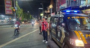 Pawas Polsek Sunggal Pimpin Patroli KRYD dan Himbauan Cegah Kejahatan Jalanan di Beberapa Titik Rawan