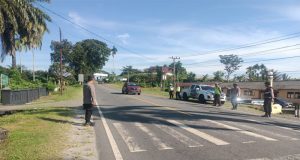 Kanit Gakkum Polres Simalungun Pimpin Blue Light Patrol, Patroli Minggu Pagi Cegah Kecelakaan dan Kejahatan Jalanan