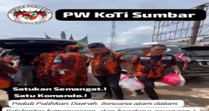 Pemuda Pancasila Sumbar: Bantuan Bencana Tidak Hanya pada Tahap Pasca Bencana