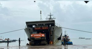 Sinergi TNI AL dan PT Timah Tbk Kirim 5 Unit Excavator Guna Percepat Pemulihan Pasca Bencana di Sumut