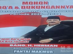 Bang Haji Suherman Calon Lurah Desa Pantai Makmur Periode 2026–2034, Menuju Perubahan dan Kesejahteraan Masyarakat