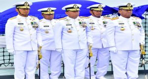Pangkormar Ikuti Upacara Tabur Bunga Hari Dharma Samudera 2026