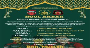 Brikom Sayap Ormas Madas Nusantara Berkhidmah Di Acara Khoul Akbar Ponpes Salafi Al Fitrah Surabaya