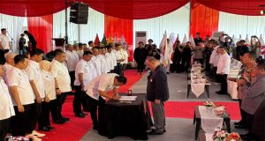 Sinergi Wujudkan Prestasi, Polda Kalbar Hadiri Pelantikan Pengurus KONI Kalbar Masa Bakti 2025-2029