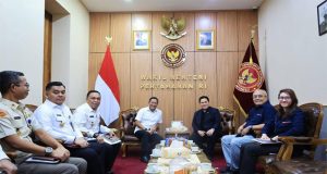 Kemhan–Kemenpora Perkuat Sinergi, Fokus Pembinaan Atlet dan SDM Unggul Lewat Olahraga