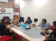 Jalin Silaturahmi, Bid Humas Polda Kalbar Terima Audiensi Insan Pers Pontianak