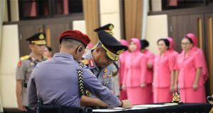 Kapolri Pimpin Sertijab Pejabat Utama dan Kapolda Jajaran