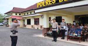 Polres Beltim Apel Gelar Pasukan OKM 2026, Tekankan Sinergitas Dan Keselamatan Jelang Ramadhan