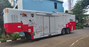 Mobil Literasi Ramaikan Rusunawa BLK Pasar Rebo, Dorong Minat Baca Anak Sejak Dini