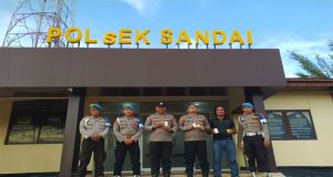 Tim Bid Propam Polda Kalbar Laksanakan Gaktiblin di Polsek Sandai Polres Ketapang