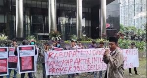 Aksi Demo Jilid 3 Desakan Pengembangan Kasus Korupsi Pokir Kab. OKU Seret Aktor Intelektual ke Meja Hijau