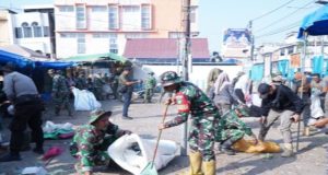 Wujud Kepedulian Lingkungan, Kodim 0314/Inhil Gelar Karya Bhakti TNI Zero Waste