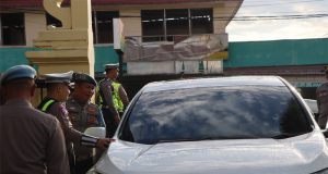 Dalam Rangka Ops Keselamatan Kapuas 2026, SiPropam Polres Ketapang Gelar Pengecekan Surat Kendaraan dan SIM
