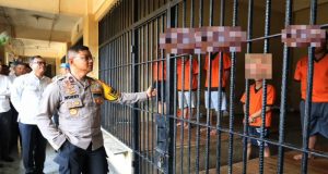 Wakapolda Babel Cek Gedung Tahanan Polda, Utamakan Prioritas Hak Asasi Tahanan