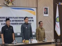 Pengambilan Sumpah Pejabat dan Pengangkatan CPNS Jadi PNS Digelar di Pendopo Indramayu
