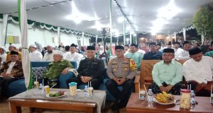 Kasubbag Ren Progar Polres Ketapang, Hadiri Tabligh Akbar Lailatul Imtihan ke-11 Mewakili Kapolres Ketapang