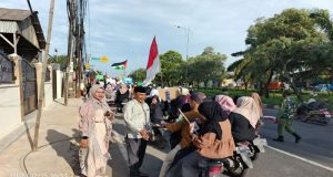 Semarak Pawai Ta’aruf Dusun 2, Warga Desa Karangsari Tunjukkan Kekompakan Sambut Ramadhan
