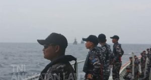 Menuju Latma MILAN 2026, KRI Bung Tomo-357 Gelar Latihan Bersama Kapal Perang Jepang dan India di Laut Andaman