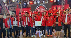 Manca Hutagalung Bersama Jajaran PBB-PAC Ciledug Hadiri Pelantikan DPD PBB Jawa Barat Periode 2025-2030