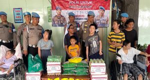 Polda Kalbar Salurkan Bantuan ke Panti Asuhan Bhakti Luhur