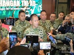 Kodam III/Siliwangi Rayakan HUT ke-75 Penerangan TNI AD Secara Sederhana Bersama Insan Pers