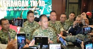 Kodam III/Siliwangi Rayakan HUT ke-75 Penerangan TNI AD Secara Sederhana Bersama Insan Pers