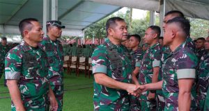 Kasad Resmikan Taman Merdeka serta Beri Pengarahan kepada Prajurit dan PNS Kodam III/Slw