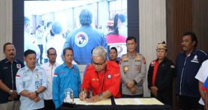 Teken MoU dengan Serikat Buruh, Polda Kalteng Kedepankan Mediasi Selesaikan Masalah Ketenagakerjaan