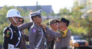 Polda Kalbar Gelar Apel Pasukan Ops Ketupat Kapuas 2026, 730 Personel Siap Amankan Mudik Lebaran