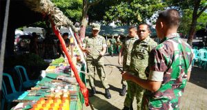 Divif 2 Kostrad Singosari Hadirkan Bazar UMKM