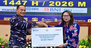 Sinergi TNI AL dan Perbankan: Ribuan Paket Lebaran Disalurkan untuk Prajurit