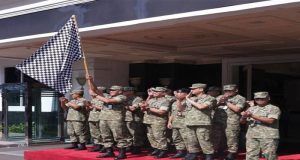 Sinergi #NyamanBersama, Kemhan Berangkatkan 27 Bus Mudik untuk Prajurit dan ASN