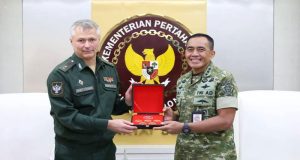 Sekjen Kemhan Terima Delegasi FSMTC Rusia: Jajaki Kolaborasi Strategis Industri Pertahanan