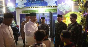 Kapolres Ketapang Bersama Forkopimda Amankan Malam Takbiran, Ikuti Zoom Meeting Bersama Kapolri