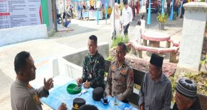 AKP Saherman Sapa Warga dan Bangun Dialog dengan Tokoh Masyarakat Usai Hadiri Undangan Magek Saondoh