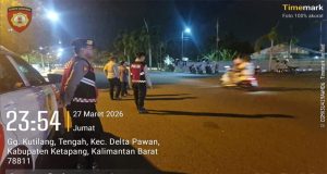 Sat Samapta Polres Ketapang Intensifkan Patroli Perintis Presisi Pasca Idul Fitri 1447 H