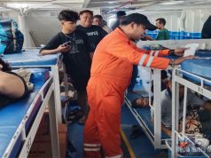 Nakhoda Barcelona III YUTWIN FH SAMATARA Gerakkan Ibadah di Laut, Diakonia Disalurkan untuk Pasien Talaud