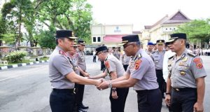 Apel Pagi Personel Polda Jambi, Kapolda Tekankan Kesehatan dan Pelayanan Usai Idul Fitri 1447 H