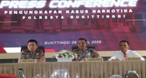 Behasil Tangkap Bandar Narkoba di Baso, Polresta Bukittinggi Selamatkan Ribuan Jiwa