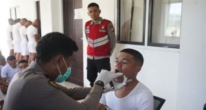 Polda Papua Barat Gelar Rikes, 57 Catar Akpol Ikuti Pemeriksaan Kesehatan