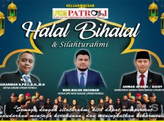 Halalbihalal Pengurus LPKSM PATROLI DPD Kota Bekasi Digelar di Hotel Monolog Blue Plaza