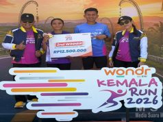 Perwakilan Polda Papua Barat Raih Juara di Kemala Run 2026 Bali, Harumkan Nama Daerah