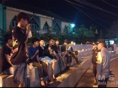 Pastikan Situasi Kamtibmas Malam Minggu Berlangsung Kondusif, Anggota Polres Ketapang Gelar Patroli Antisipasi Gangguan Kamtibmas Dan Balap Liar