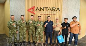 Dispenal Gandeng LKBN ANTARA, TNI AL Perkuat Penyebaran Informasi Strategis Nasional