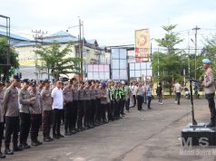 Si Propam Polres Ketapang Rutin Laksanakan Gaktiplin Guna Cek Sikap Tampang Personel